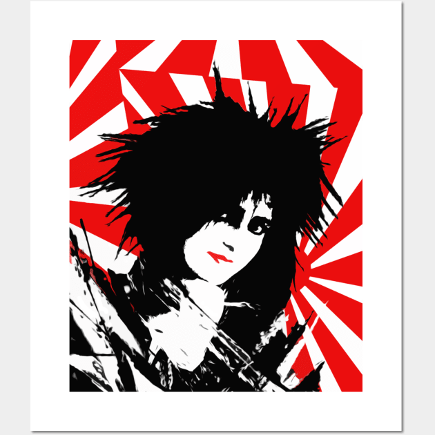 Siouxsie Sioux Wall Art by SiSuSiSu